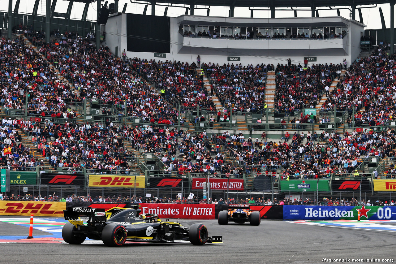 GP MESSICO, Nico Hulkenberg (GER) Renault F1 Team RS19.
26.10.2019.