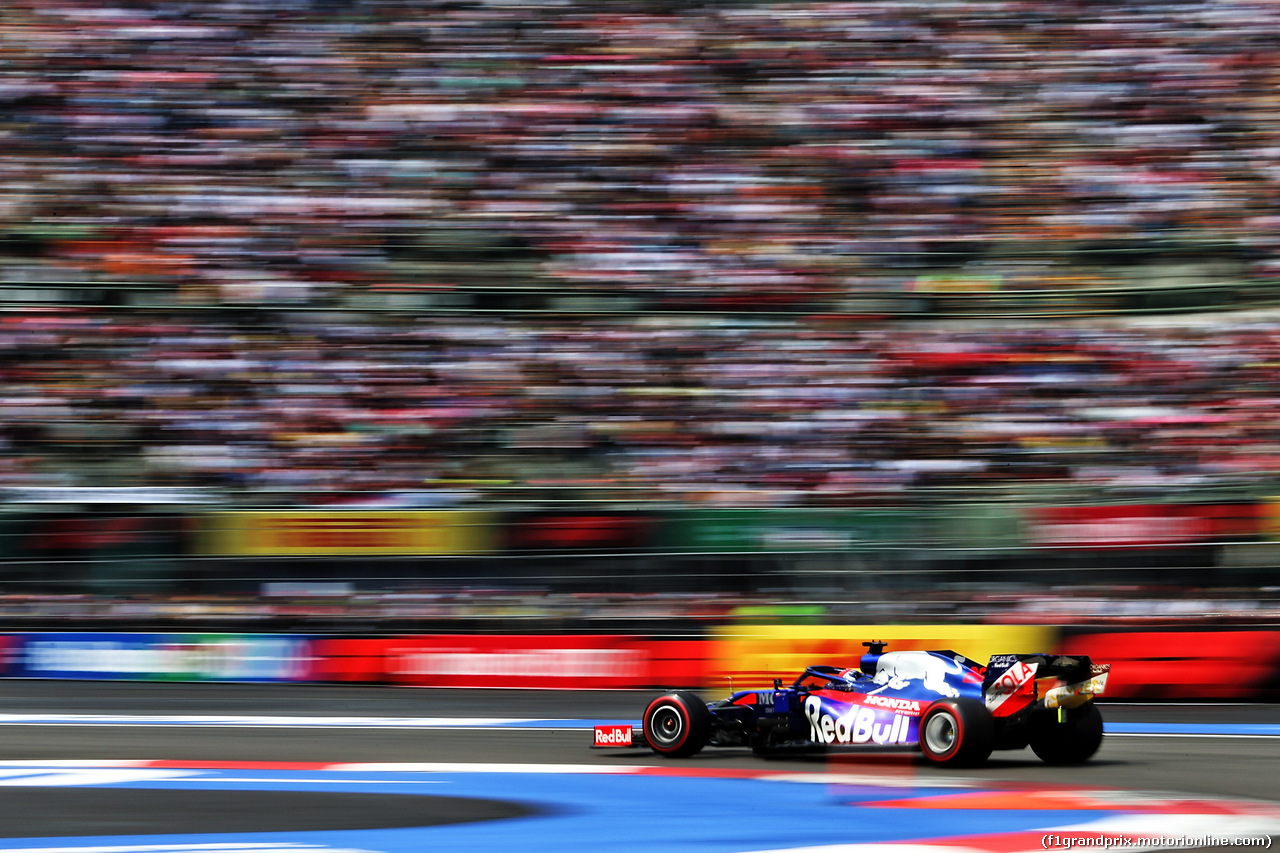 GP MESSICO, Daniil Kvyat (RUS) Scuderia Toro Rosso STR14.
26.10.2019.