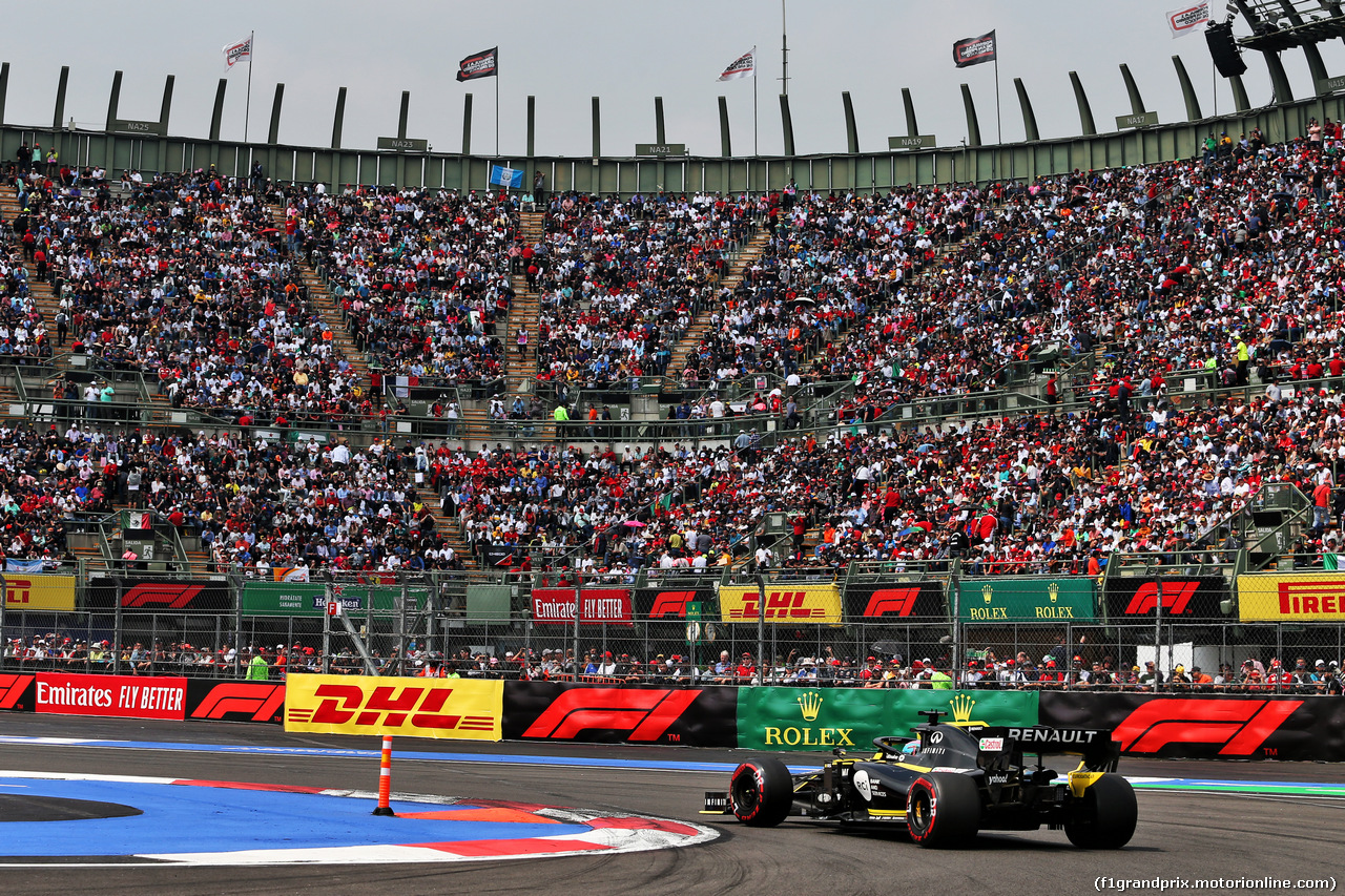 GP MESSICO, Daniel Ricciardo (AUS) Renault F1 Team RS19.
26.10.2019.