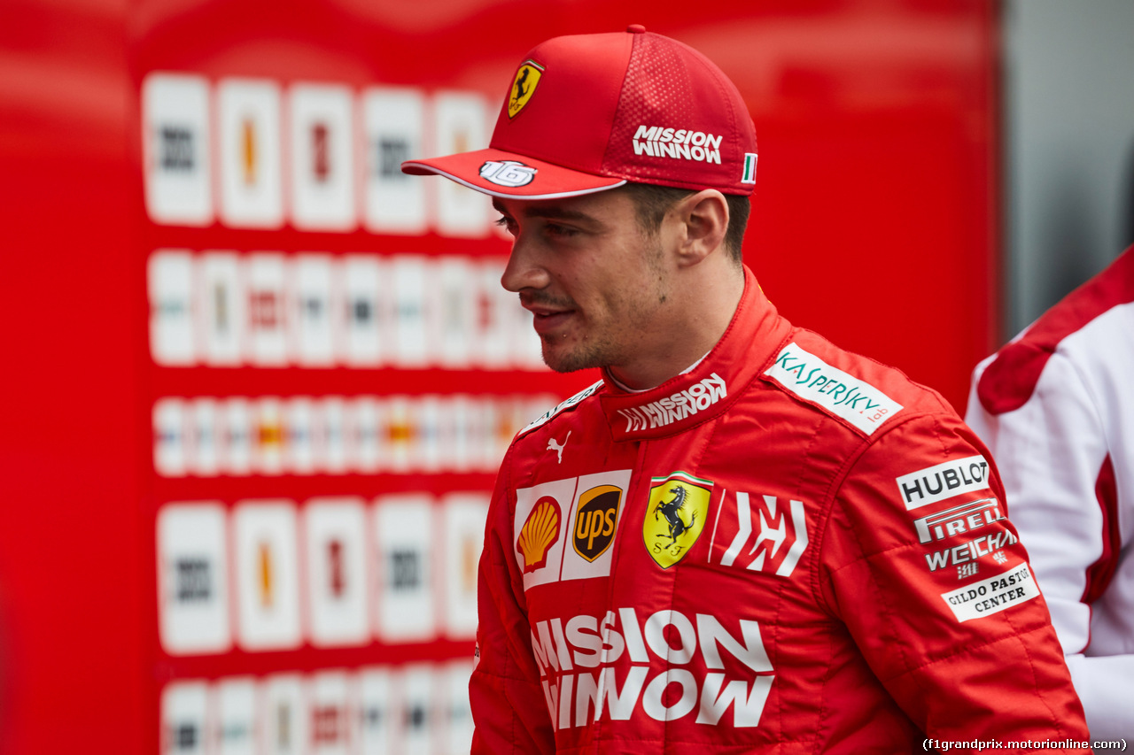 GP MESSICO, 26.10.2019 - Charles Leclerc (MON) Ferrari SF90