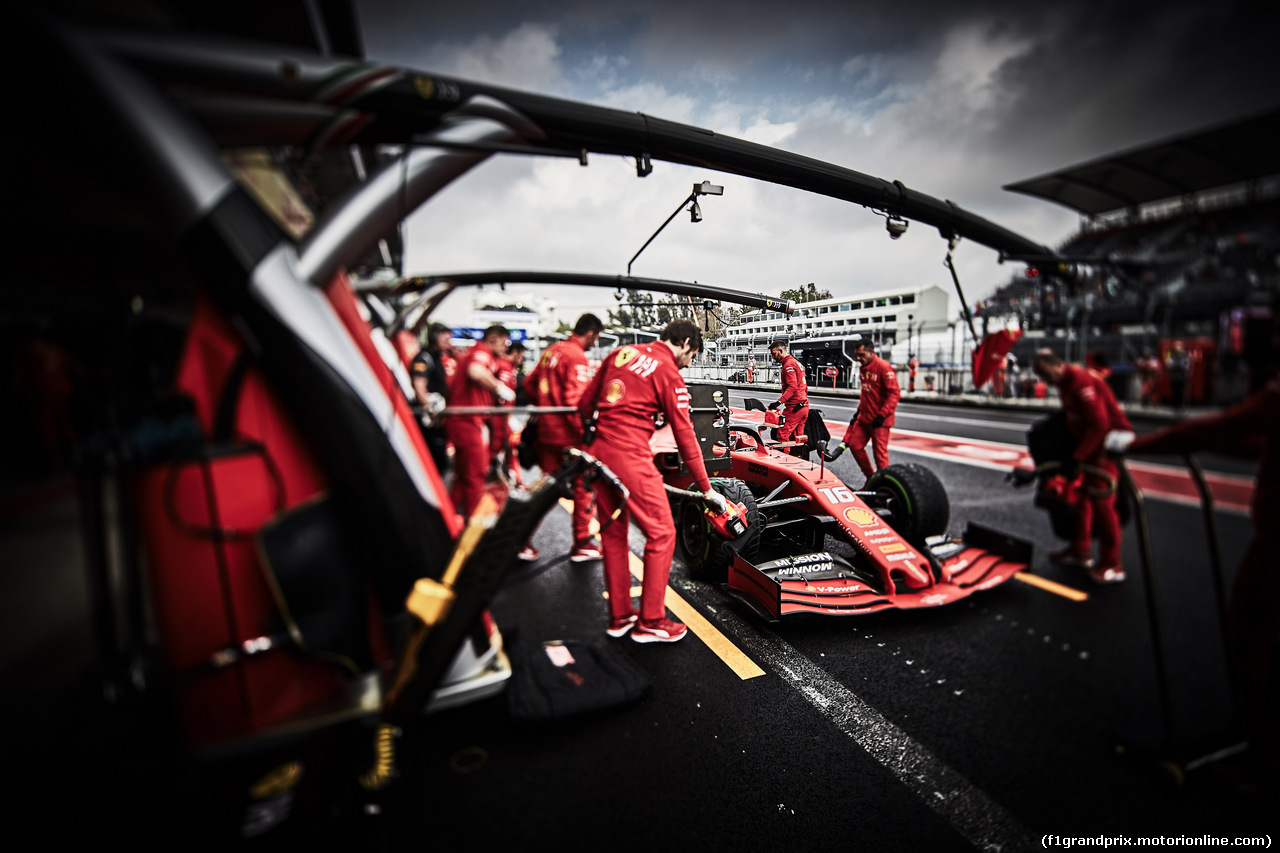 GP MESSICO, 26.10.2019 - Charles Leclerc (MON) Ferrari SF90