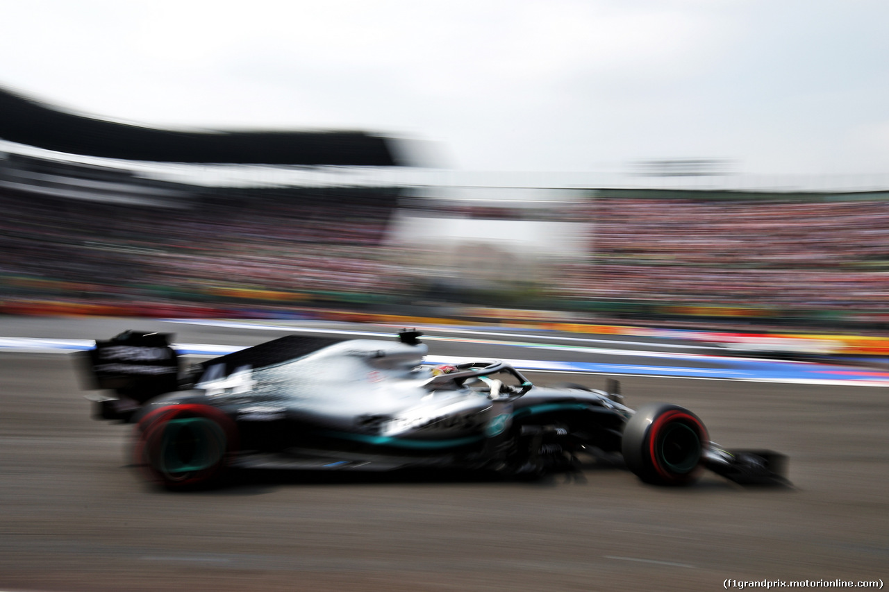 GP MESSICO, Lewis Hamilton (GBR) Mercedes AMG F1 W10.
26.10.2019.