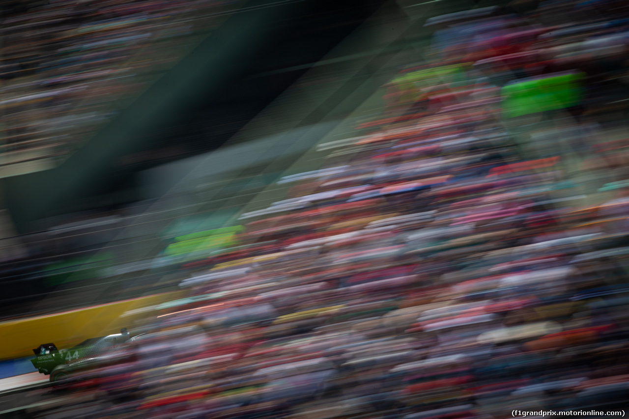 GP MESSICO, Lewis Hamilton (GBR) Mercedes AMG F1 W10.
26.10.2019.