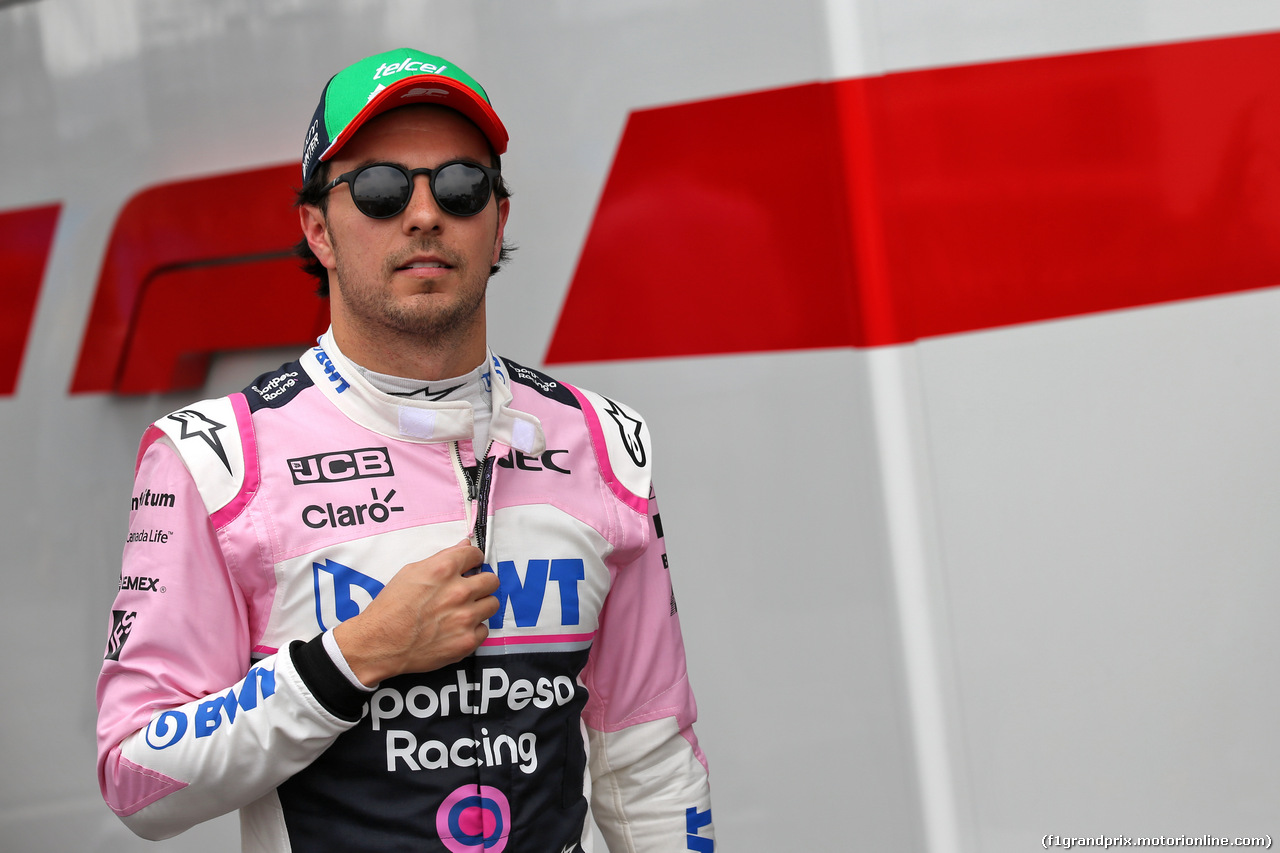 GP MESSICO, Sergio Perez (MEX) Racing Point F1 Team.
26.10.2019.