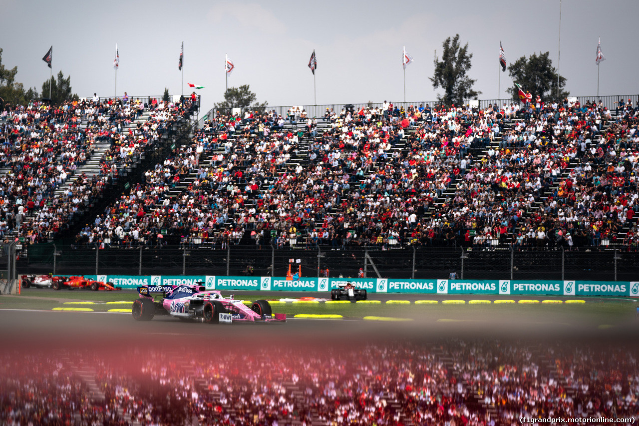 GP MESSICO, Sergio Perez (MEX) Racing Point F1 Team RP19.
26.10.2019.
