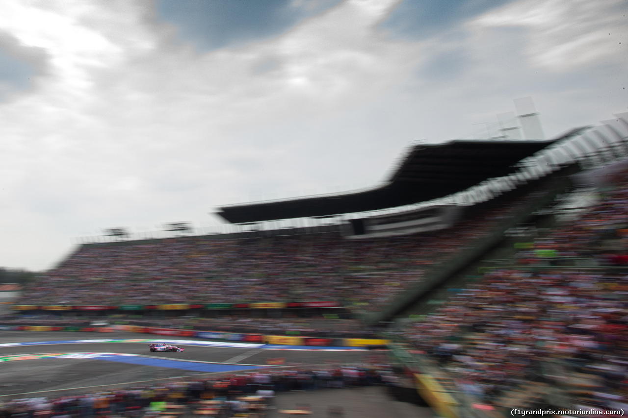 GP MESSICO, Sergio Perez (MEX) Racing Point F1 Team RP19.
26.10.2019.