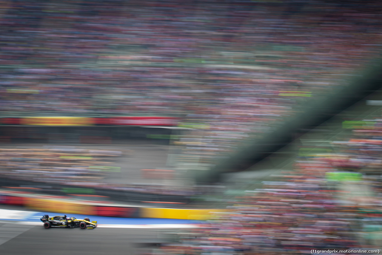 GP MESSICO, Daniel Ricciardo (AUS) Renault F1 Team RS19.
26.10.2019.