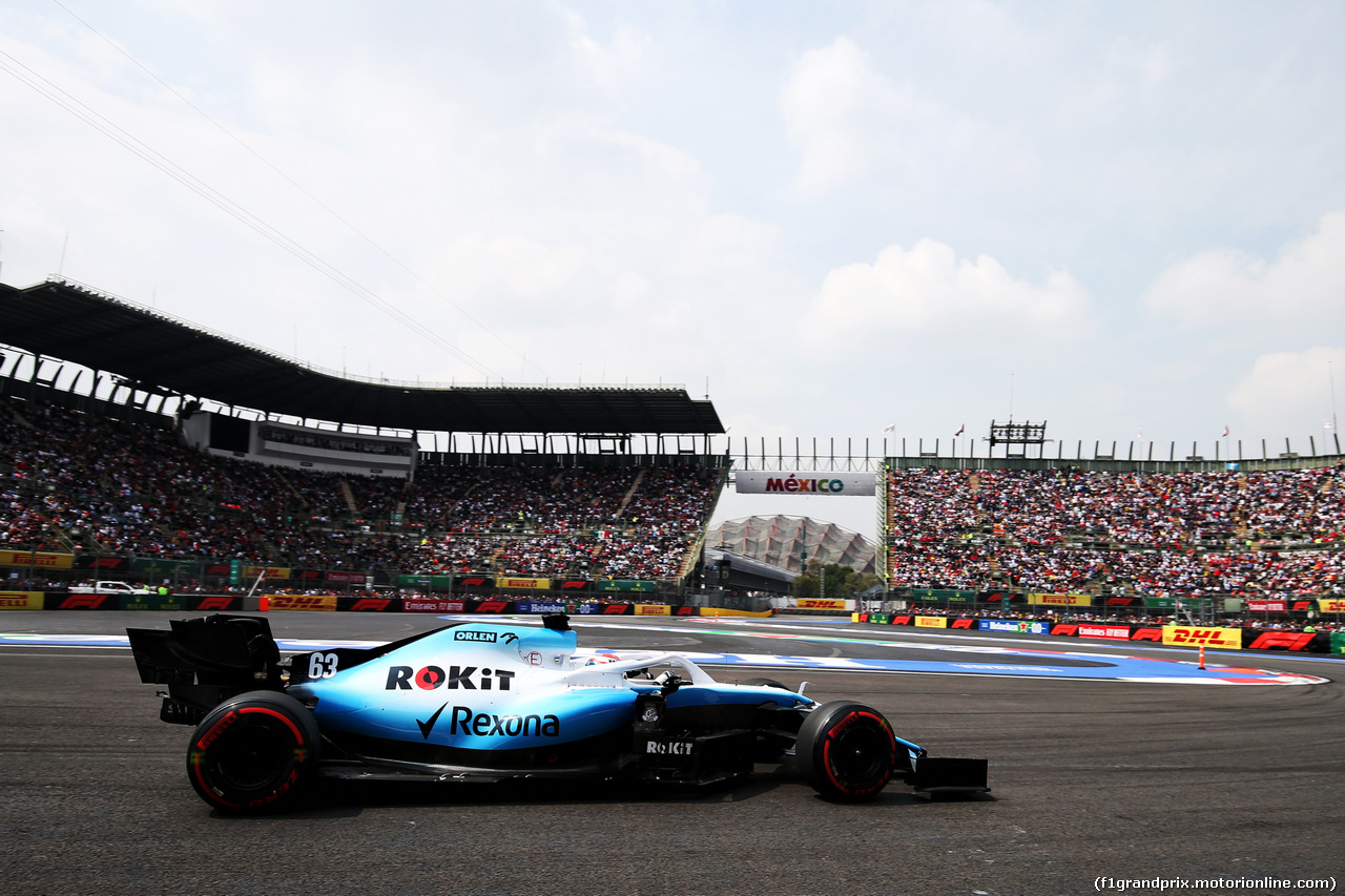 GP MESSICO, George Russell (GBR) Williams Racing FW42.
26.10.2019.