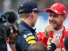 GP MESSICO, Sebastian Vettel (GER), Ferrari e Max Verstappen (NLD), Red Bull Racing 
26.10.2019.