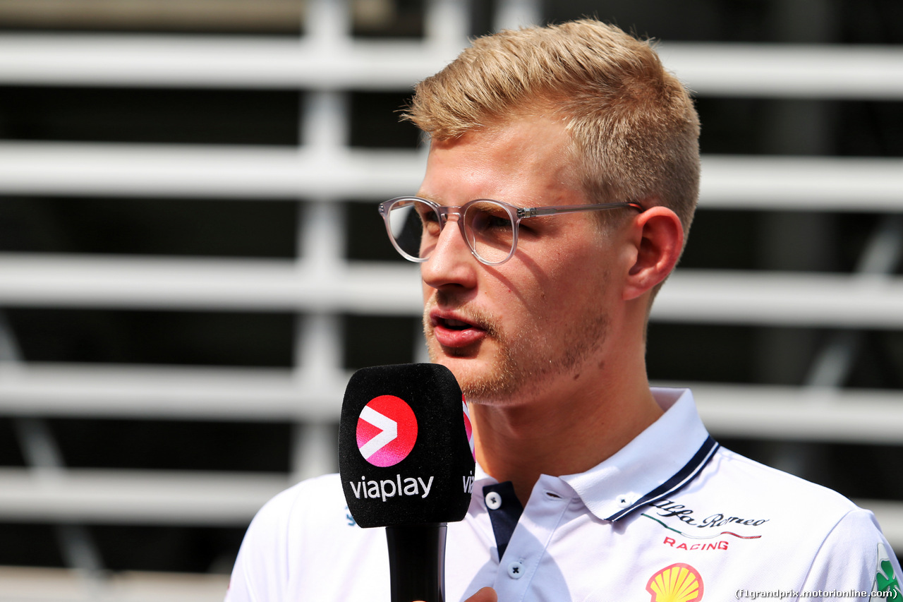 GP MESSICO, Marcus Ericsson (SWE) Alfa Romeo Racing Third Driver.
24.10.2019.