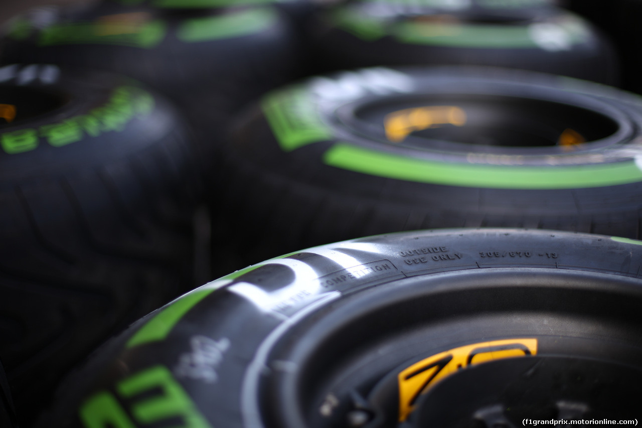 GP MESSICO, 24.10.2019 -  Pirelli Tyres