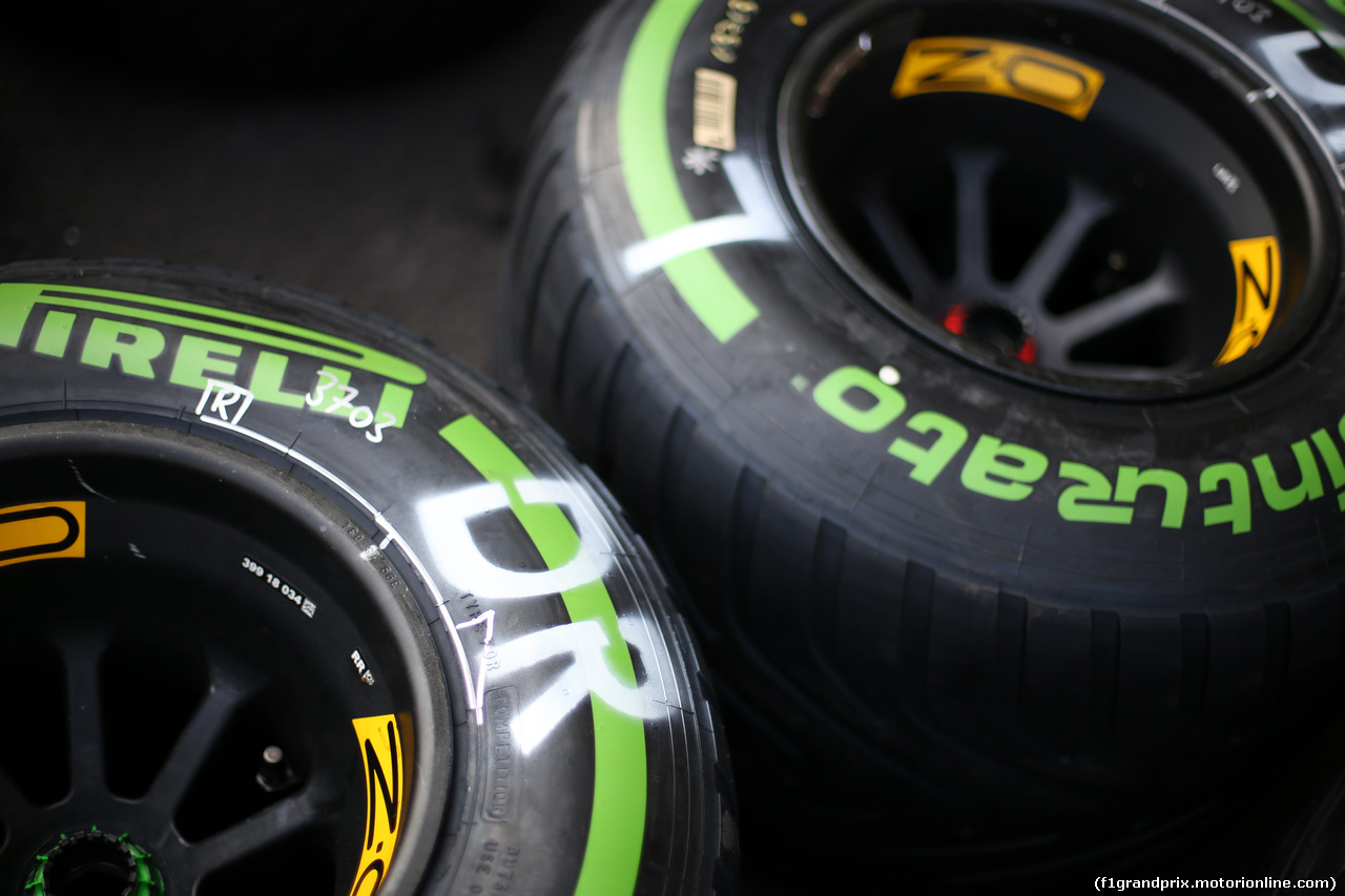 GP MESSICO, 24.10.2019 -  Pirelli Tyres