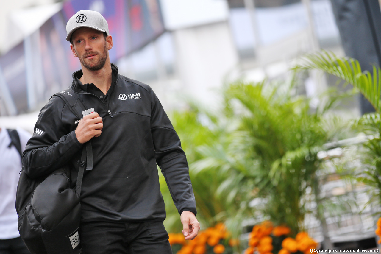 GP MESSICO, Romain Grosjean (FRA) Haas F1 Team.
25.10.2019.