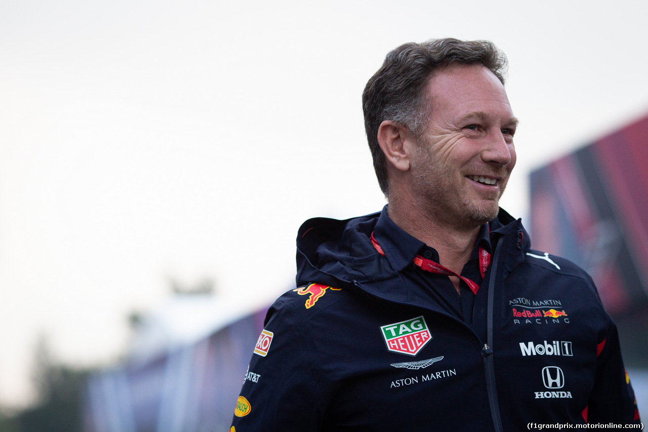 GP MESSICO, Christian Horner (GBR) Red Bull Racing Team Principal.
25.10.2019.