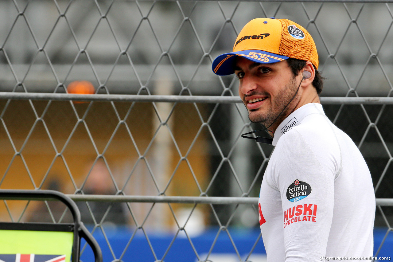 GP MESSICO, Carlos Sainz Jr (ESP) McLaren.
25.10.2019.