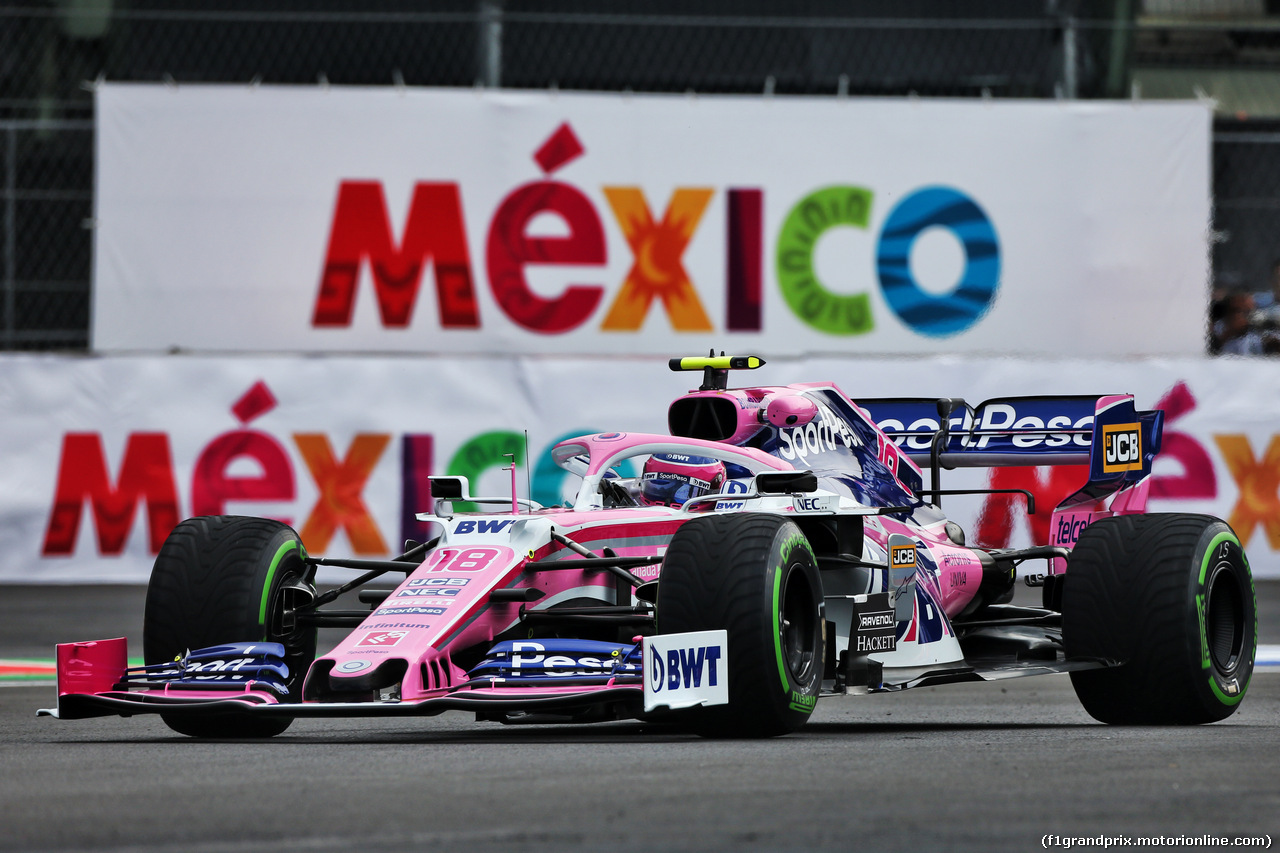 GP MESSICO, Lance Stroll (CDN) Racing Point F1 Team RP19.
25.10.2019.