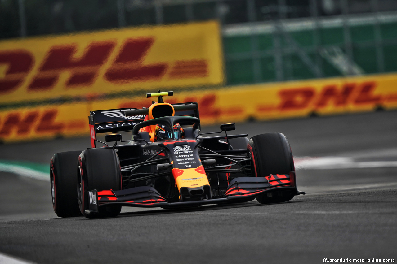 GP MESSICO, Alexander Albon (THA) Red Bull Racing RB15.                               
25.10.2019.