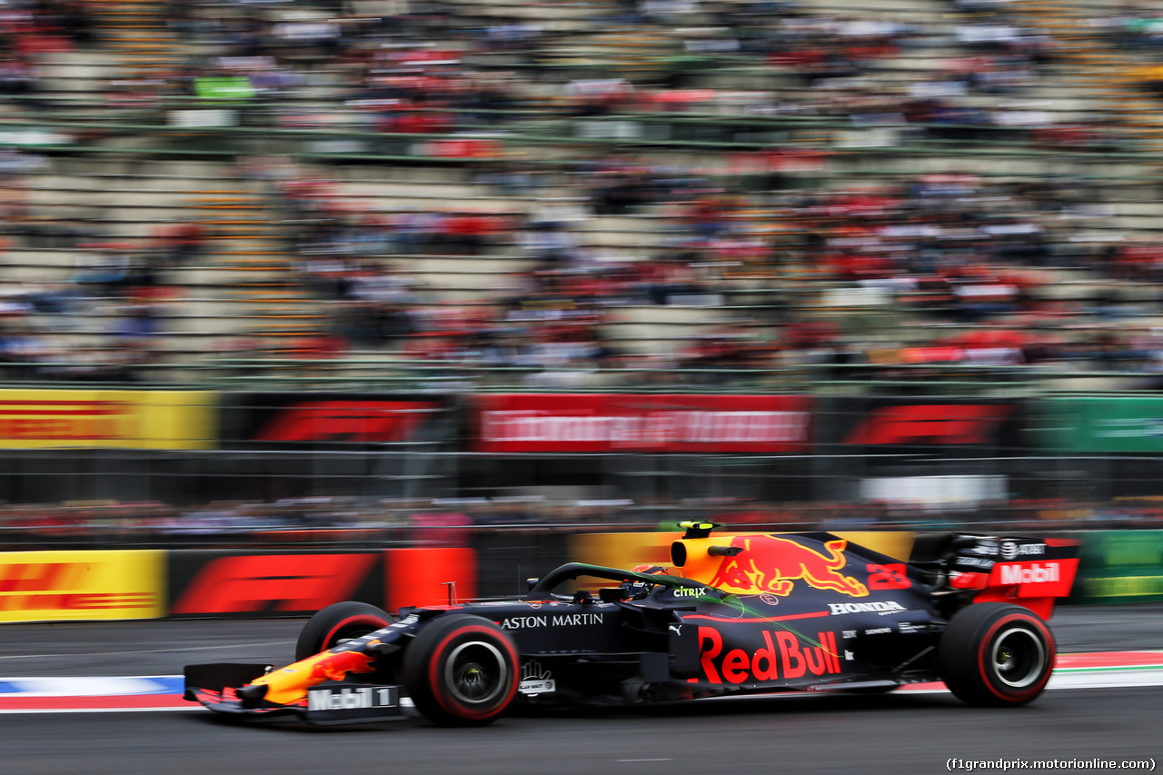 GP MESSICO, Alexander Albon (THA) Red Bull Racing RB15.
25.10.2019.