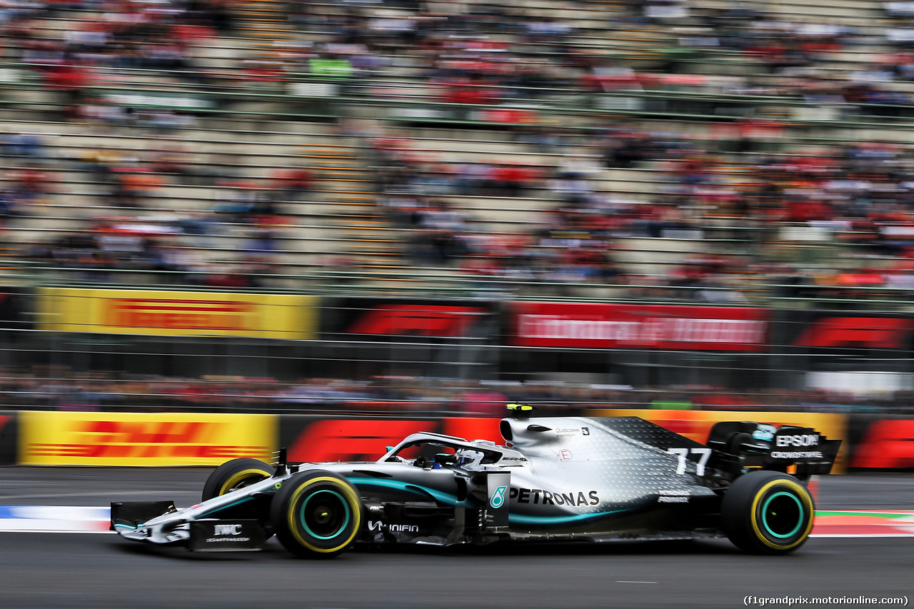 GP MESSICO, Valtteri Bottas (FIN) Mercedes AMG F1 W10.
25.10.2019.