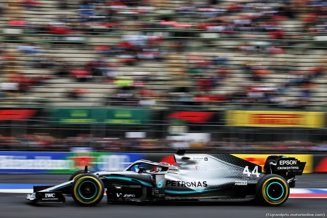 GP MESSICO, Lewis Hamilton (GBR) Mercedes AMG F1 W10.
25.10.2019.