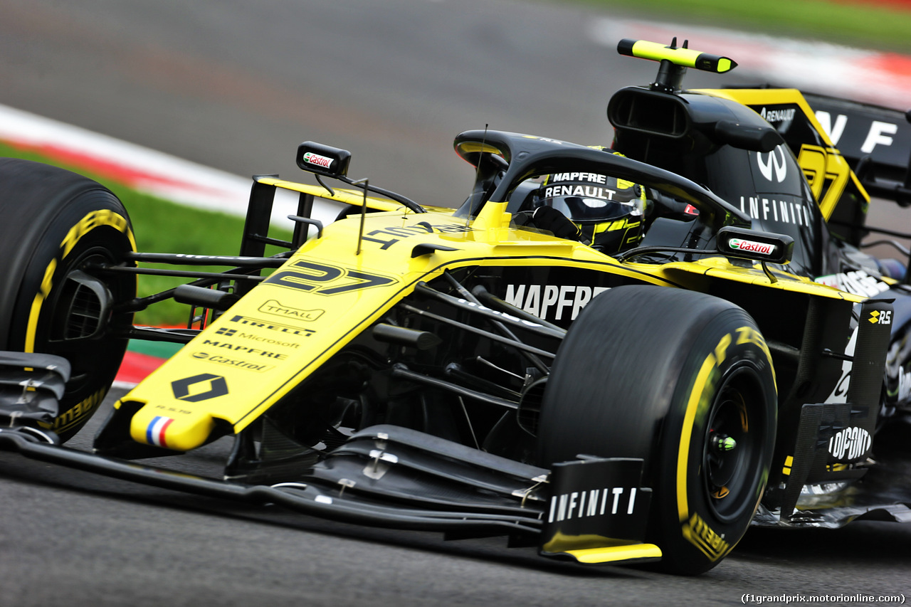 GP MESSICO, Nico Hulkenberg (GER) Renault F1 Team RS19.
25.10.2019.
