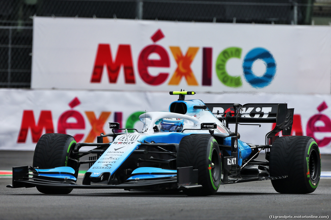 GP MESSICO, Nicholas Latifi (CDN) Williams Racing FW42 Test e Development Driver.
25.10.2019.