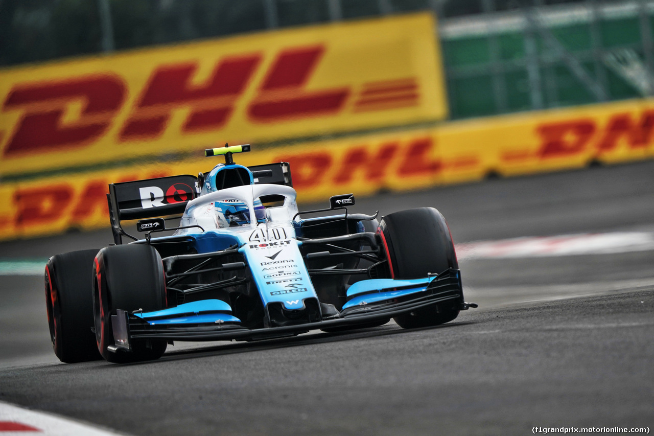 GP MESSICO, Nicholas Latifi (CDN) Williams Racing FW42 Test e Development Driver.                               
25.10.2019.
