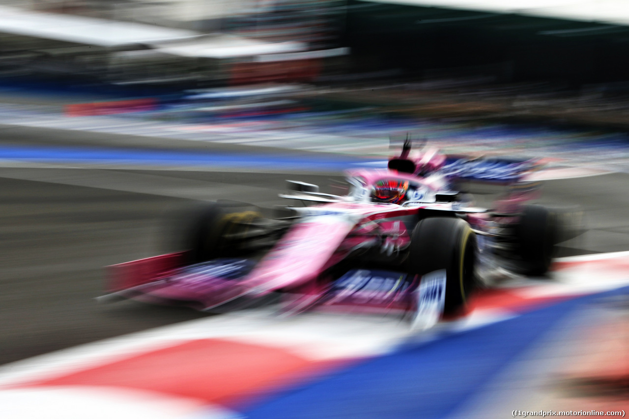 GP MESSICO, Sergio Perez (MEX) Racing Point F1 Team RP19.
25.10.2019.