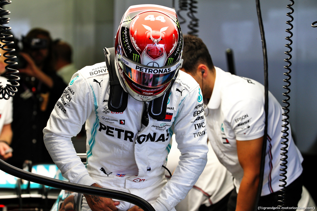 GP MESSICO, Lewis Hamilton (GBR) Mercedes AMG F1 W10.
25.10.2019.