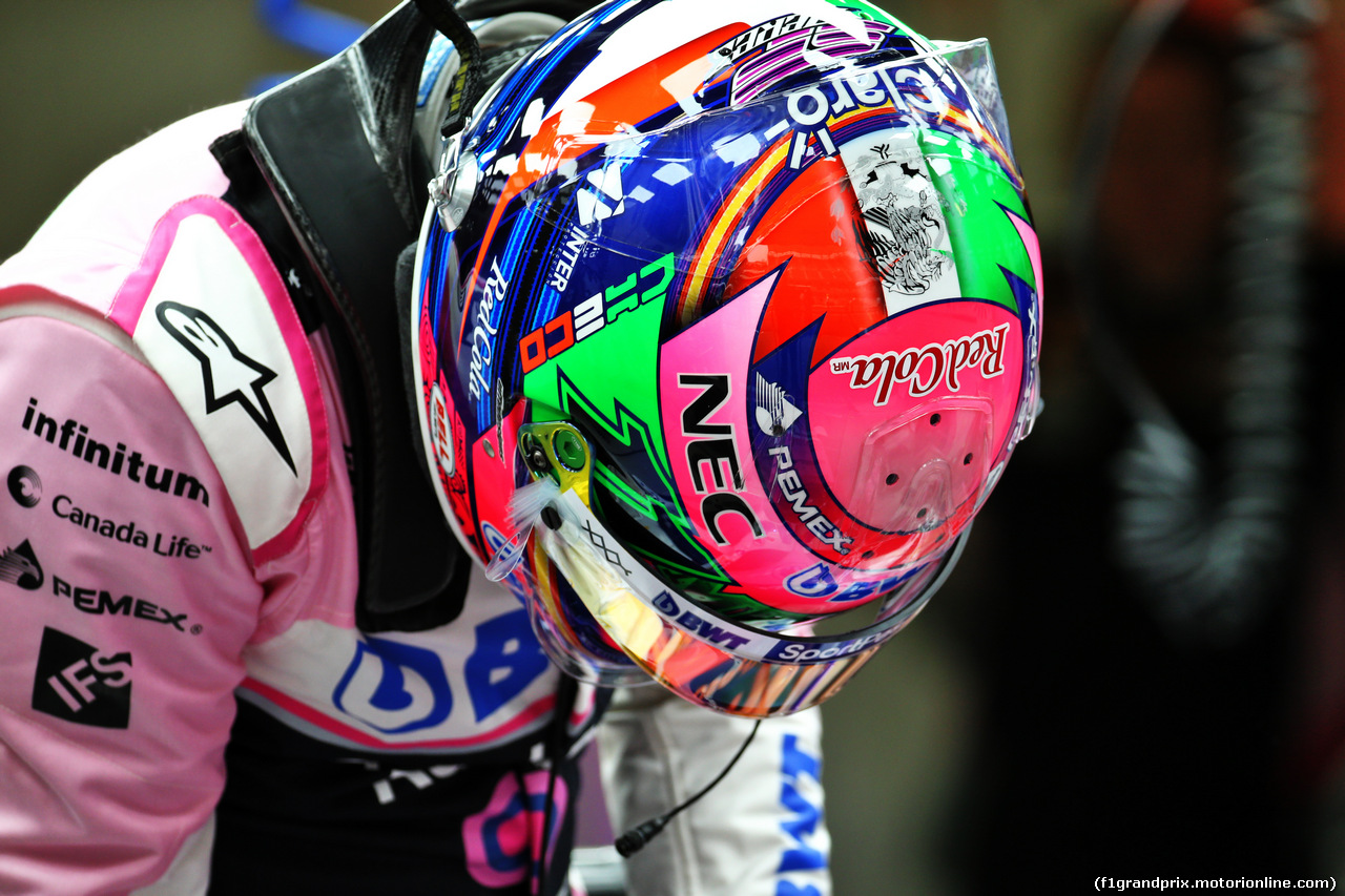 GP MESSICO, Sergio Perez (MEX) Racing Point F1 Team RP19.
25.10.2019.