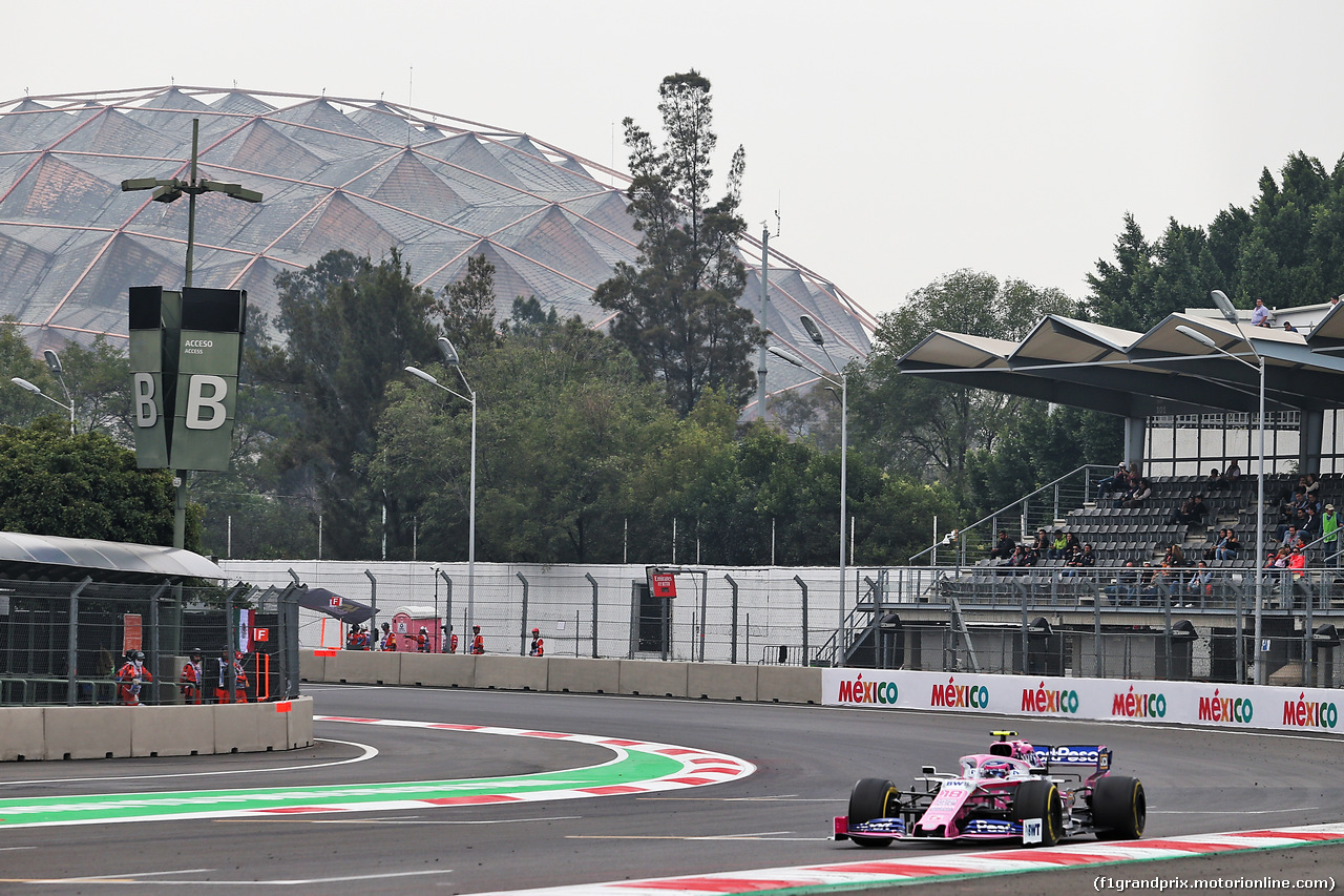 GP MESSICO, Lance Stroll (CDN) Racing Point F1 Team RP19.
25.10.2019.