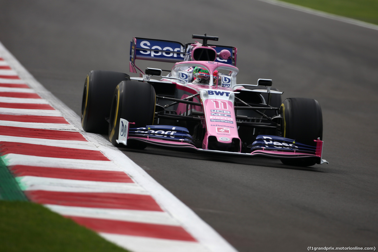 GP MESSICO, Sergio Perez (MEX), Racing Point 
25.10.2019.