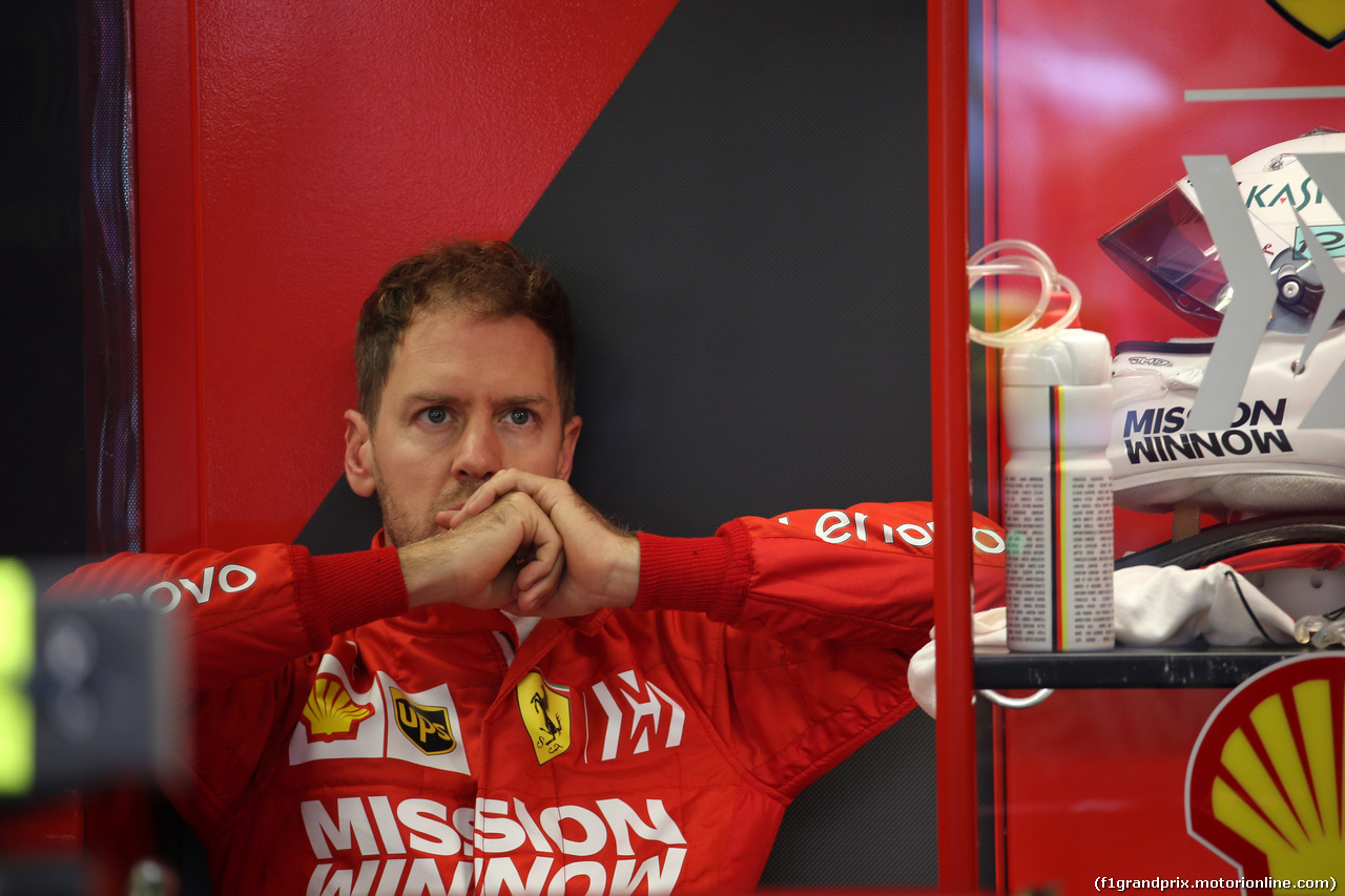 GP MESSICO, 25.10.2019 - Sebastian Vettel (GER) Ferrari SF90