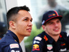 GP MESSICO, (L to R): Alexander Albon (THA) Red Bull Racing with Max Verstappen (NLD) Red Bull Racing.
24.10.2019.