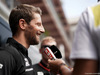 GP MESSICO, Romain Grosjean (FRA) Haas F1 Team with the media.                               
24.10.2019.