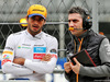 GP MESSICO, Carlos Sainz Jr (ESP) McLaren with Andrea Stella (ITA) McLaren Performance Director.
25.10.2019.
