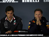 GP MESSICO, 25.10.2019 - Conferenza Stampa, Toto Wolff (GER) Mercedes AMG F1 Shareholder e Executive Director e Christian Horner (GBR), Red Bull Racing Team Principal