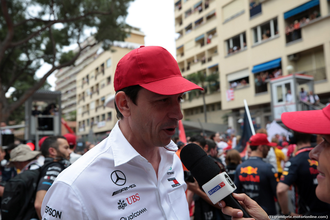 GP MONACO, 26.05.2019 - Gara, Toto Wolff (GER) Mercedes AMG F1 Shareholder e Executive Director