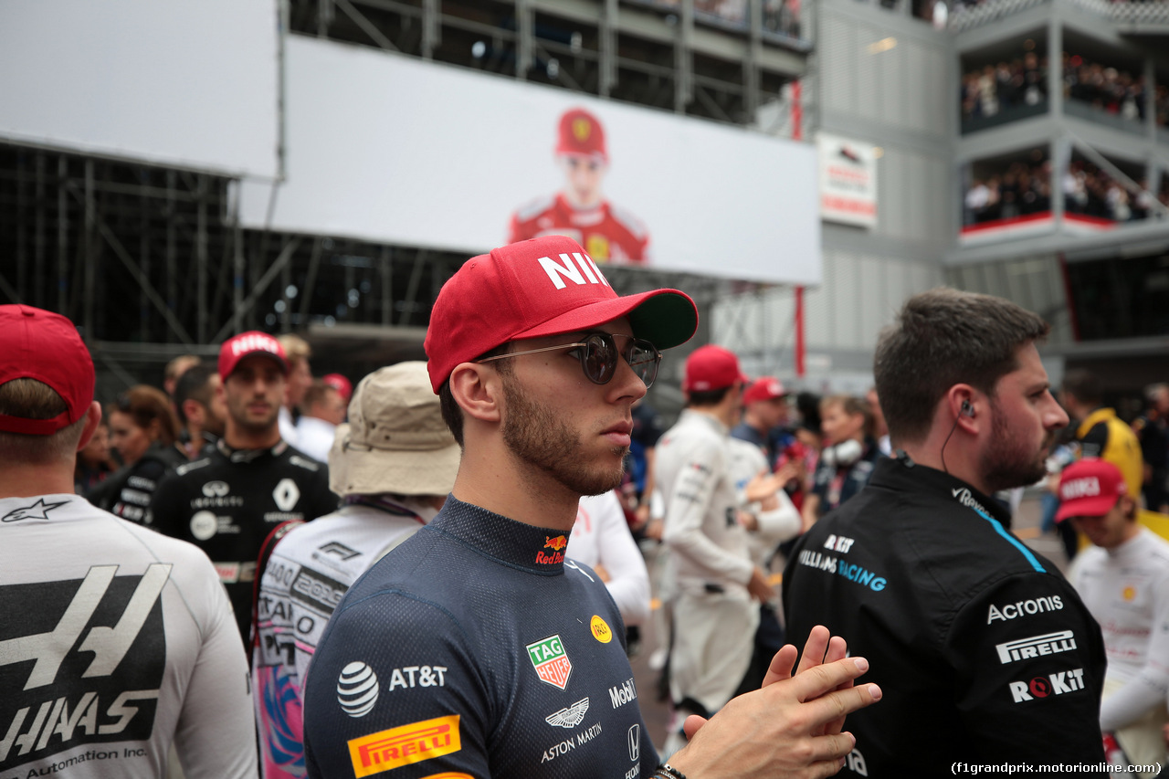 GP MONACO, 26.05.2019 - Gara, Pierre Gasly (FRA) Red Bull Racing RB15