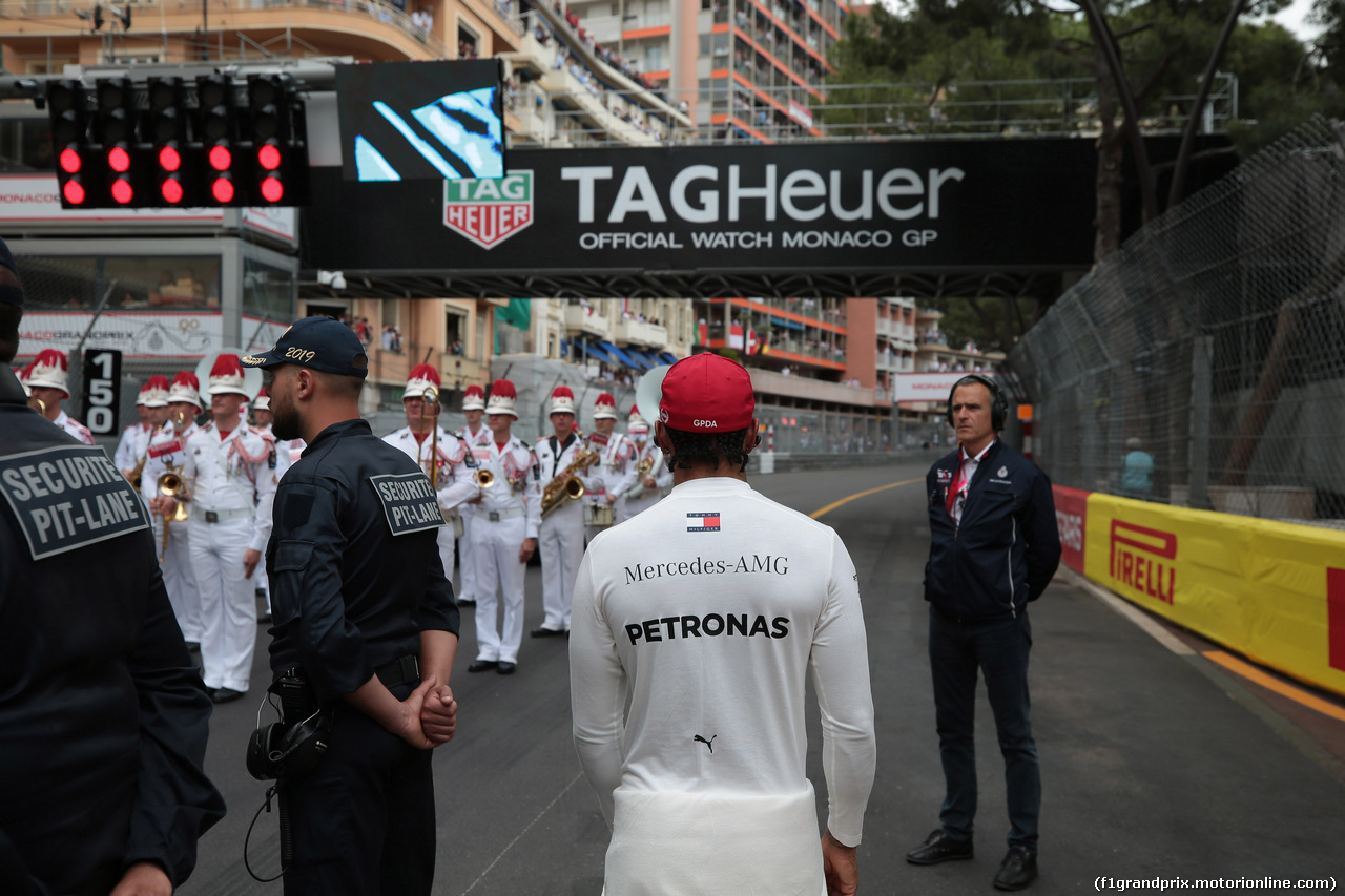 GP MONACO, 26.05.2019 - Gara, Lewis Hamilton (GBR) Mercedes AMG F1 W10