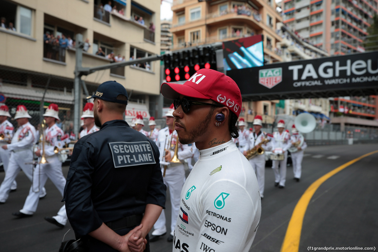 GP MONACO, 26.05.2019 - Gara, Lewis Hamilton (GBR) Mercedes AMG F1 W10