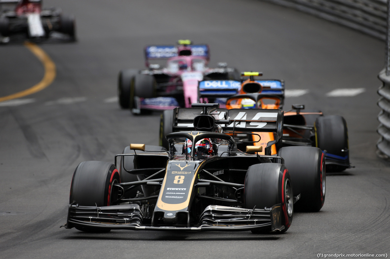 GP MONACO, 26.05.2019 - Gara, Romain Grosjean (FRA) Haas F1 Team VF-19
