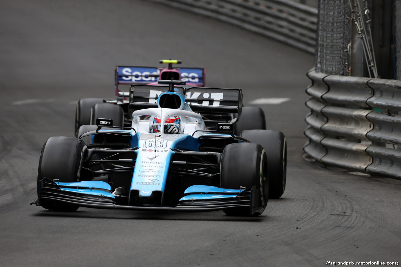 GP MONACO, 26.05.2019 - Gara, Robert Kubica (POL) Williams Racing FW42