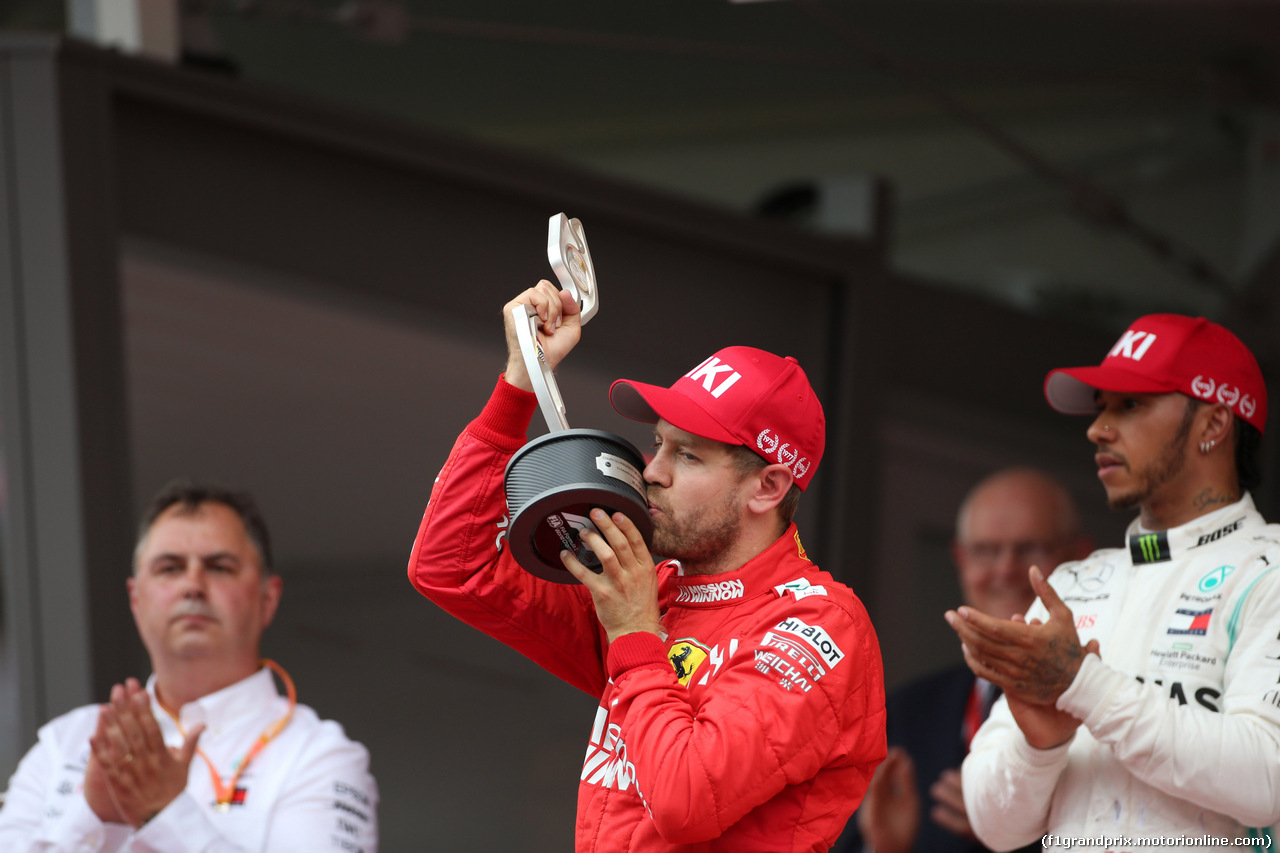 GP MONACO, 26.05.2019 - Gara, 2nd place Sebastian Vettel (GER) Ferrari SF90