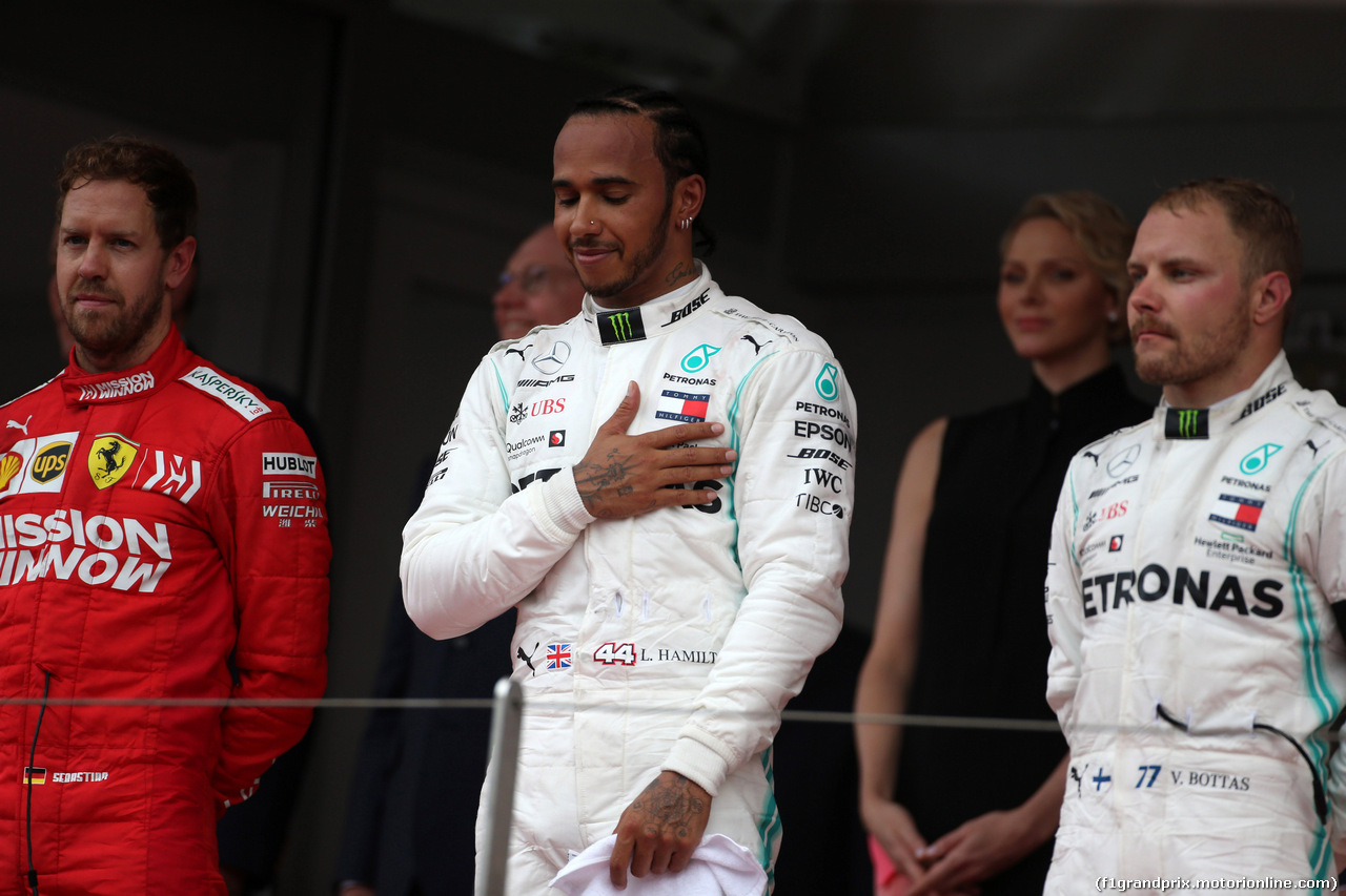 GP MONACO, 26.05.2019 - Gara, Lewis Hamilton (GBR) Mercedes AMG F1 W10 vincitore