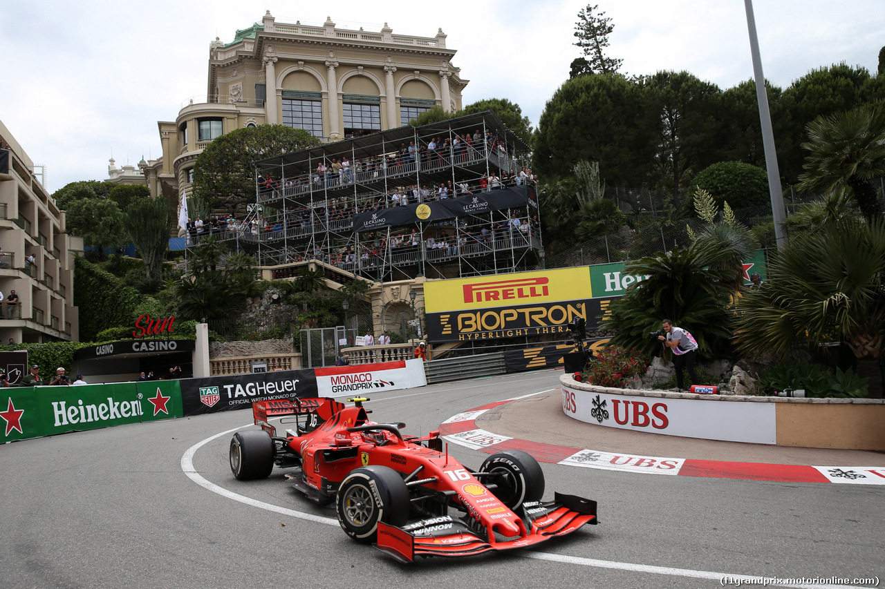 GP MONACO, 26.05.2019 - Gara, Charles Leclerc (MON) Ferrari SF90
