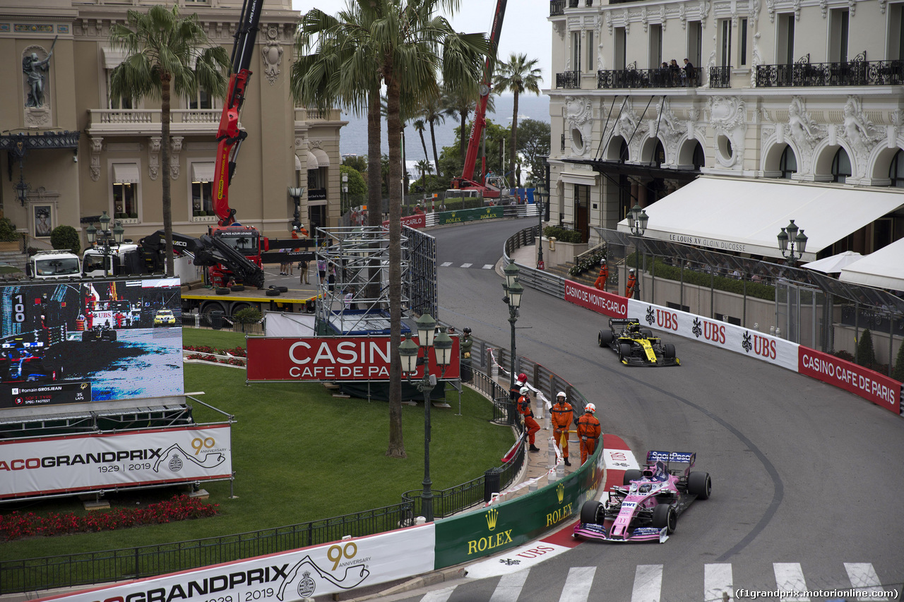 GP MONACO, 26.05.2019 - Gara, Sergio Perez (MEX) Racing Point F1 Team RP19