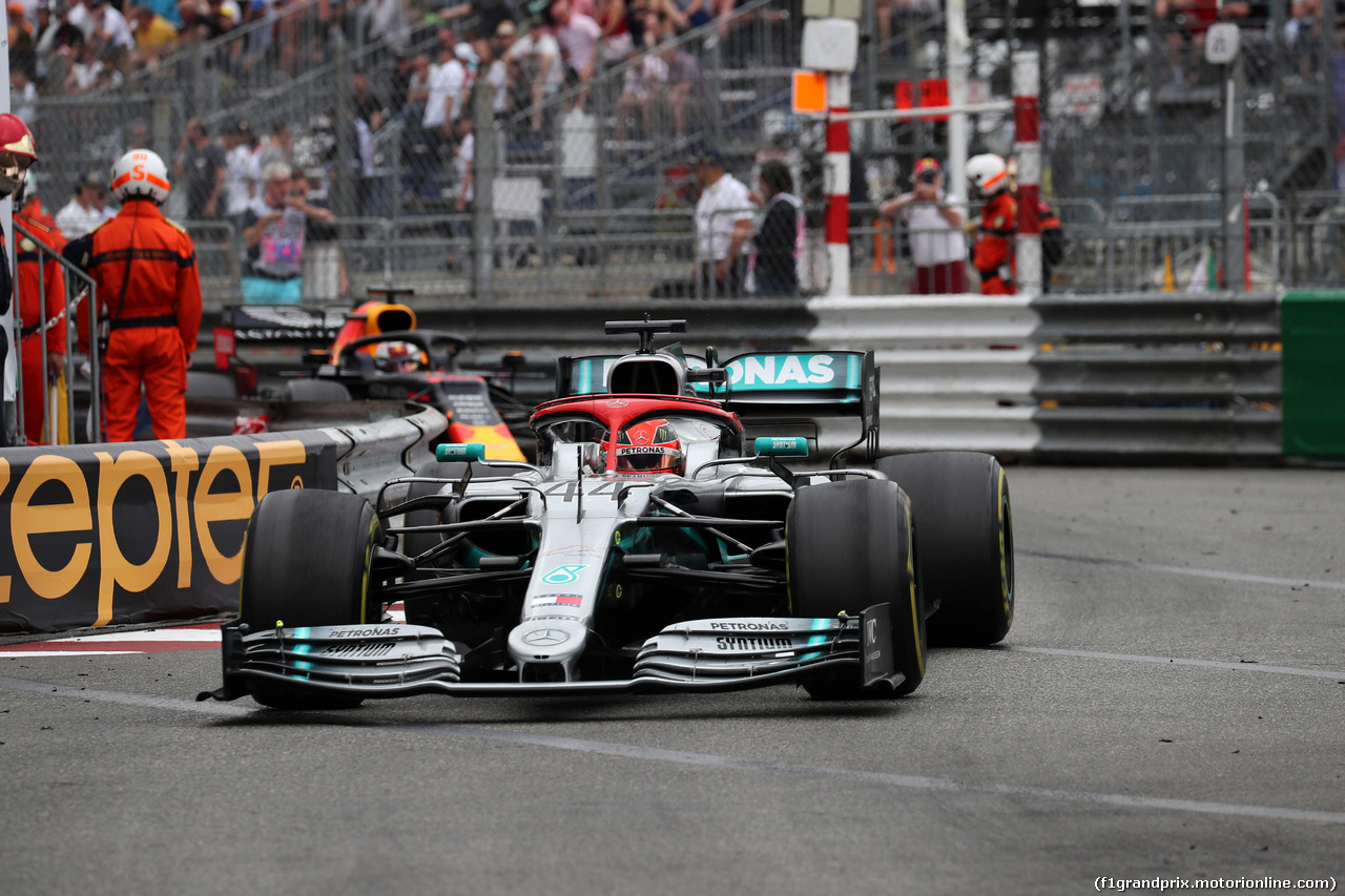 GP MONACO, 26.05.2019 - Gara, Lewis Hamilton (GBR) Mercedes AMG F1 W10