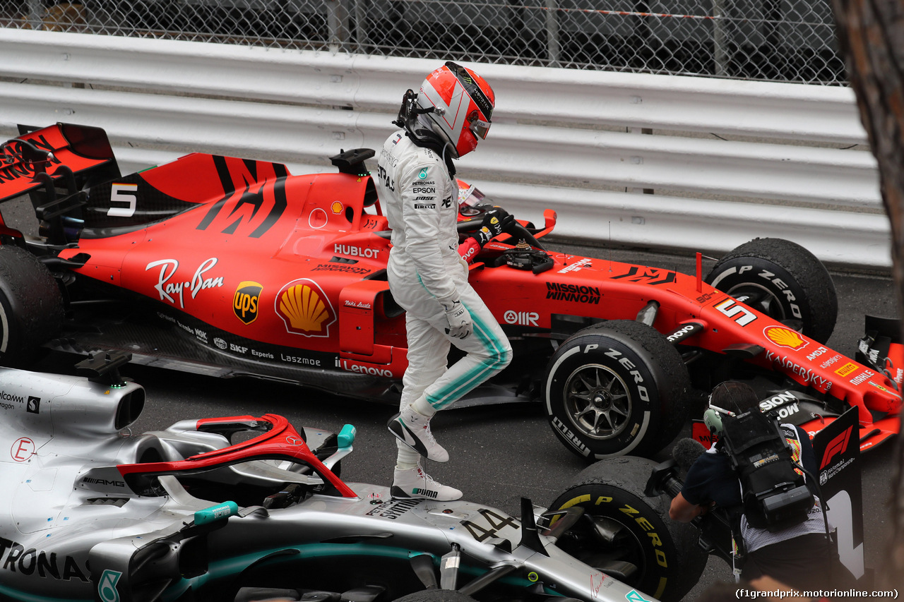 GP MONACO, 26.05.2019 - Gara, Lewis Hamilton (GBR) Mercedes AMG F1 W10 vincitore