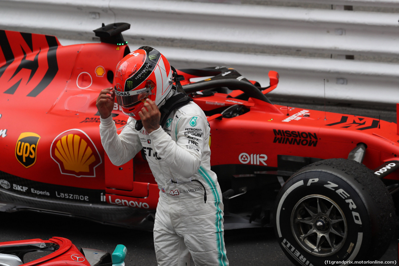 GP MONACO, 26.05.2019 - Gara, Lewis Hamilton (GBR) Mercedes AMG F1 W10 vincitore
